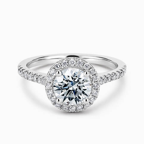 HALO ENGAGEMENT RINGS