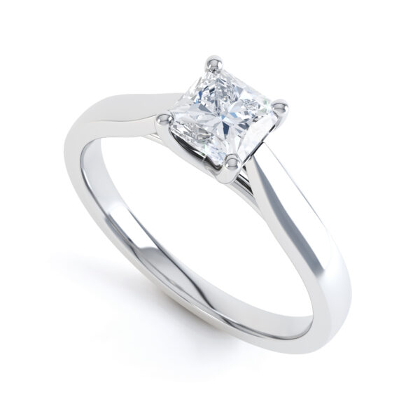 Beautiful Radiant Engagement Ring