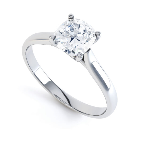 Beautiful Cushion Engagement Ring
