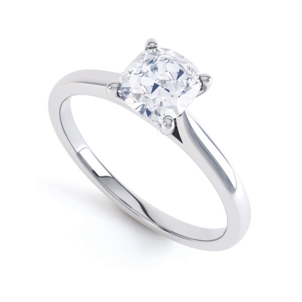 Beautiful Cushion Engagement Ring