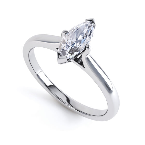 Beautiful Marquise Engagement Ring