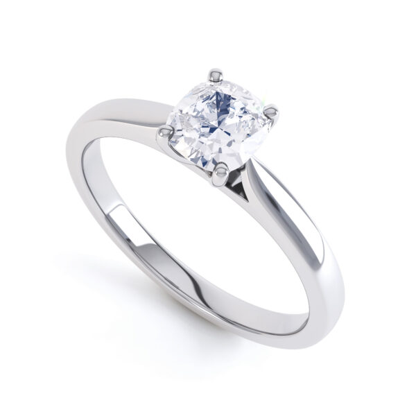 Beautiful Cushion Engagement Ring