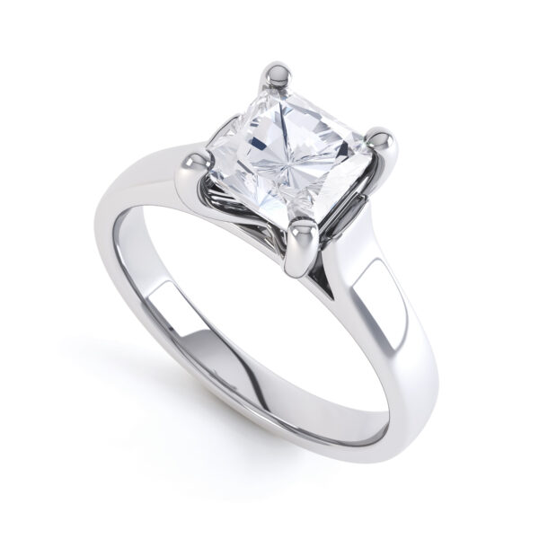 Beautiful Radiant Engagement Ring
