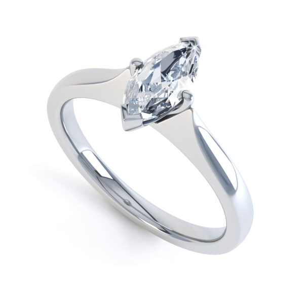 Beautiful Marquise Engagement Ring