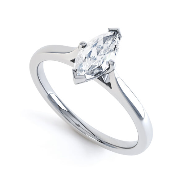 Beautiful Marquise Engagement Ring